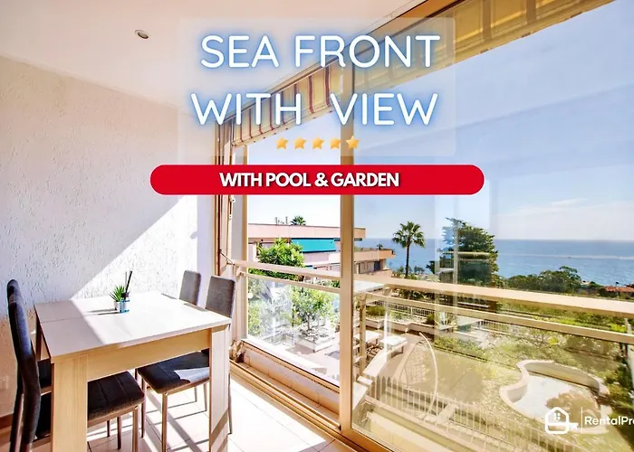 Free Parking-sea View, With Pool & Garden Apartamento Sanremo